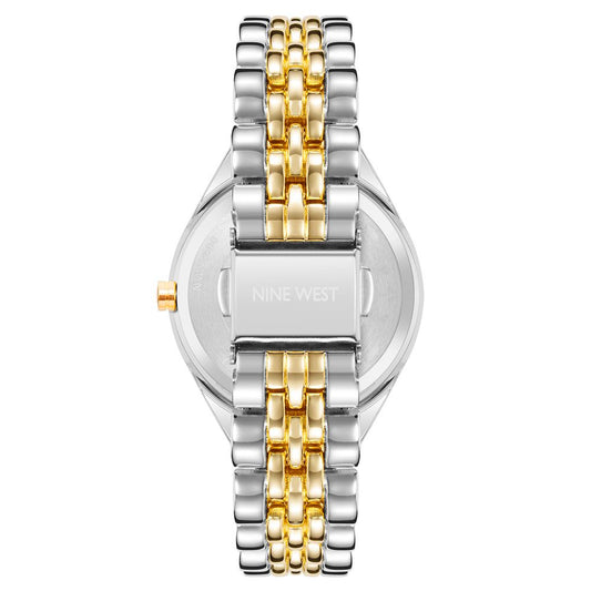 Nine West Multicolor Metal Dress Watch