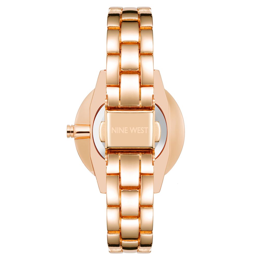 Nine West Multicolor Metal Dress Watch