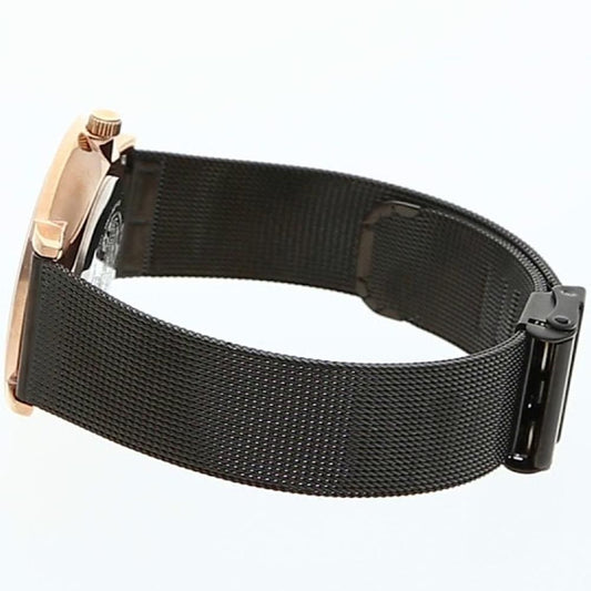 BERING Black Stainless Steel Dress Watch