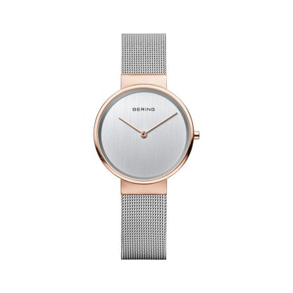 BERING Silver Stainless Steel Dress Watch