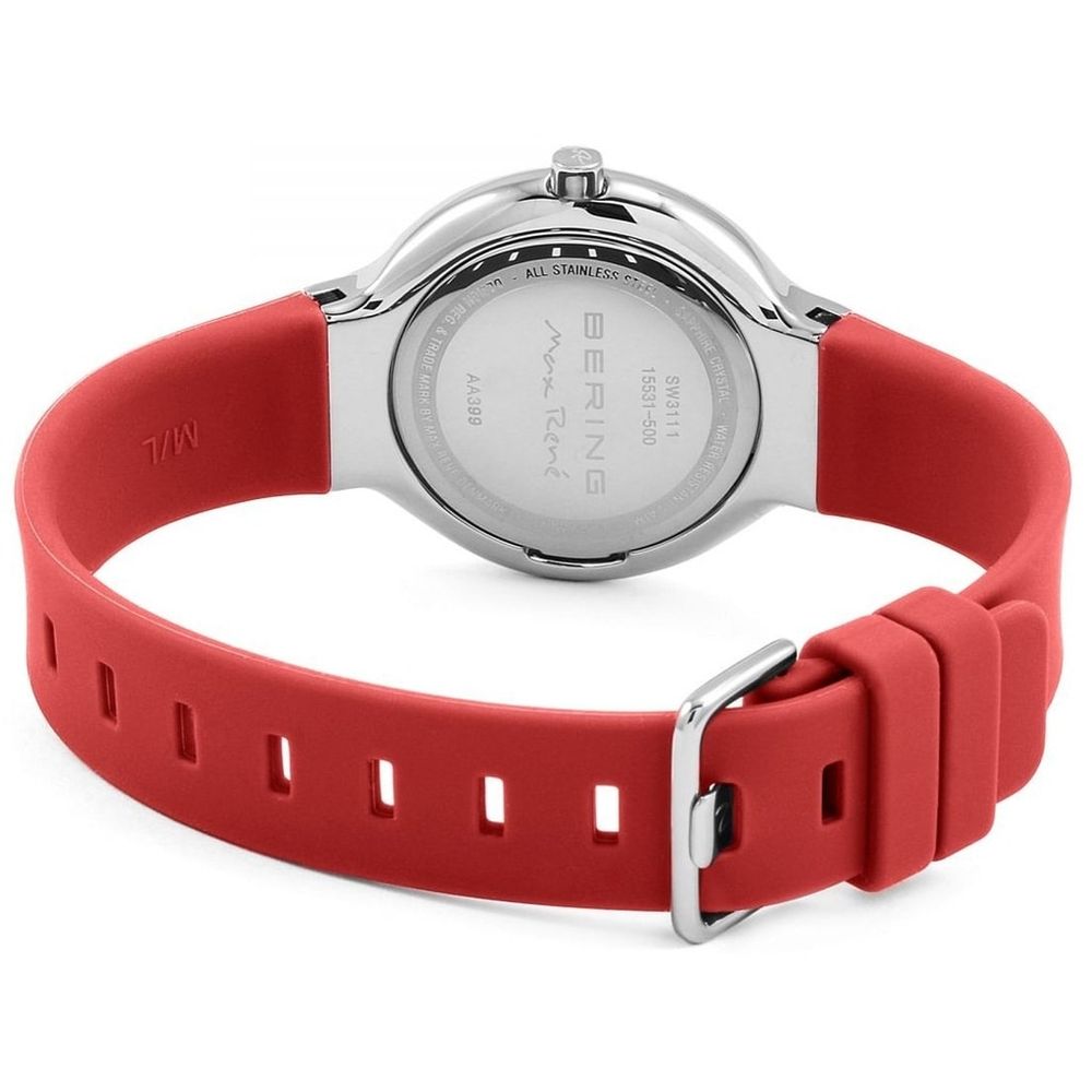 BERING Red Synthetic Dress Watch