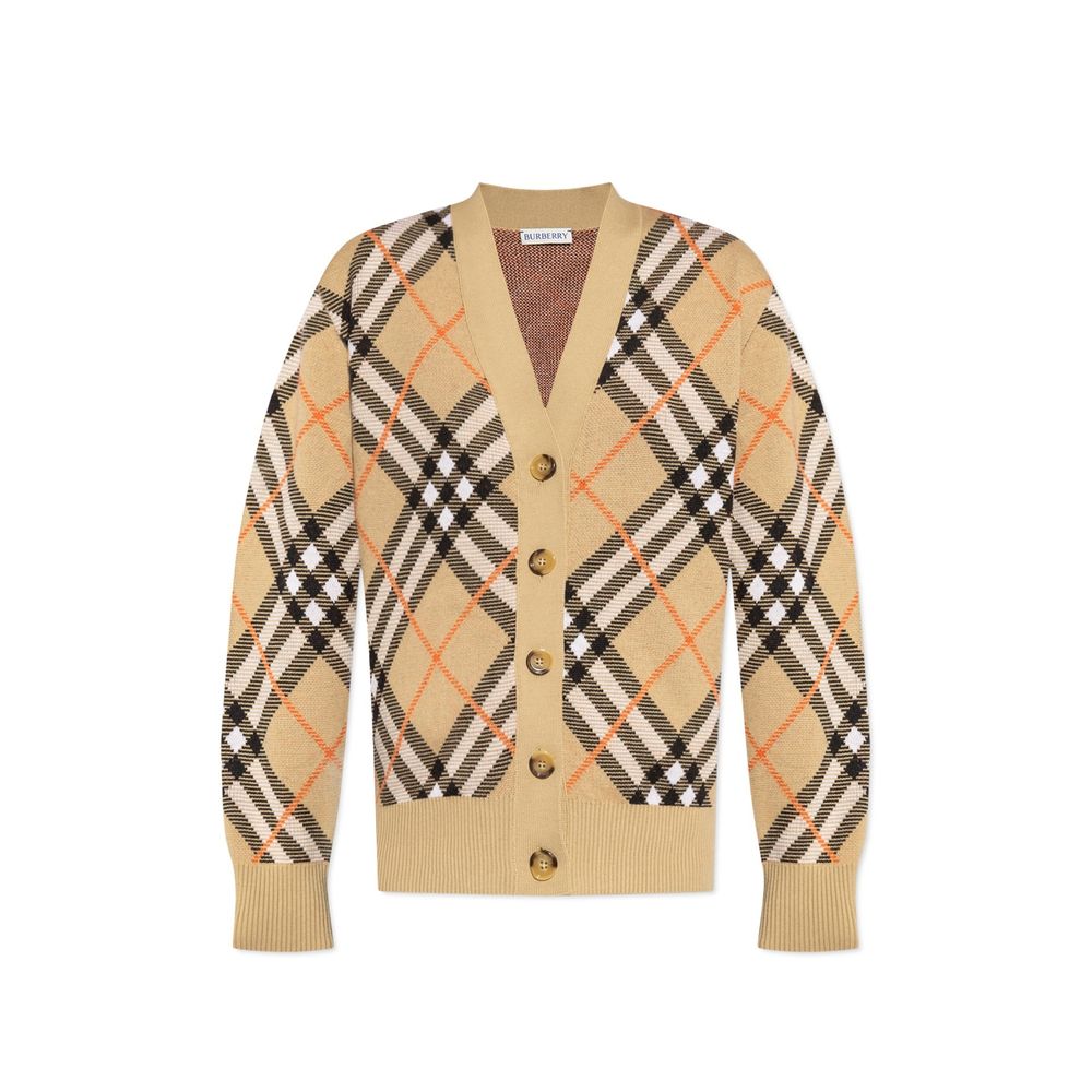 Burberry Brown Mohair Cardigan