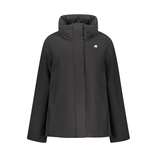 K-WAY Black Nylon Jackets & Coat