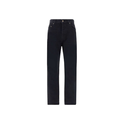 Saint Laurent Black Cotton Jeans Denim