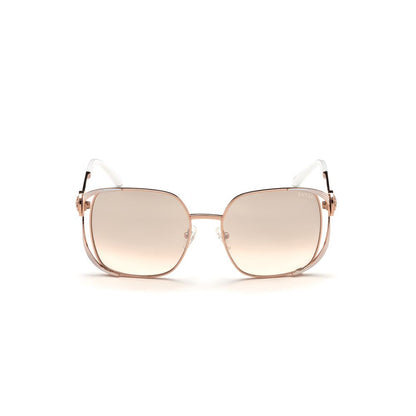 Guess Rose Gold Metal Sunglasses