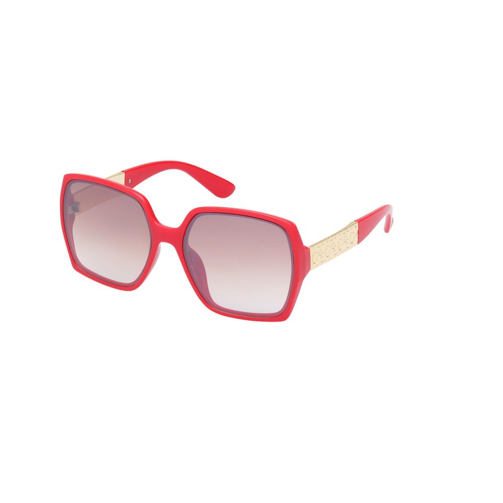Guess Red Resin Sunglasses