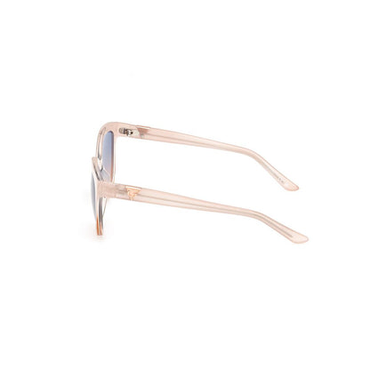 Guess Beige Resin Sunglasses