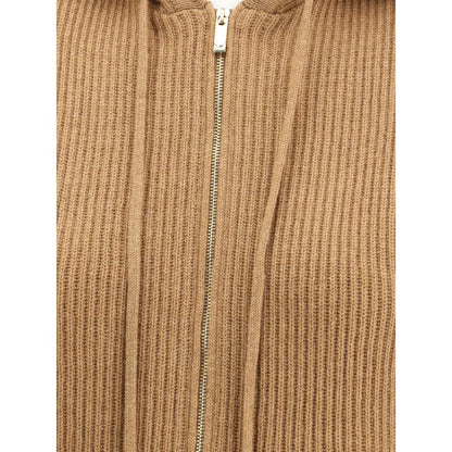 Max Mara Brown Wool Sweatshirt