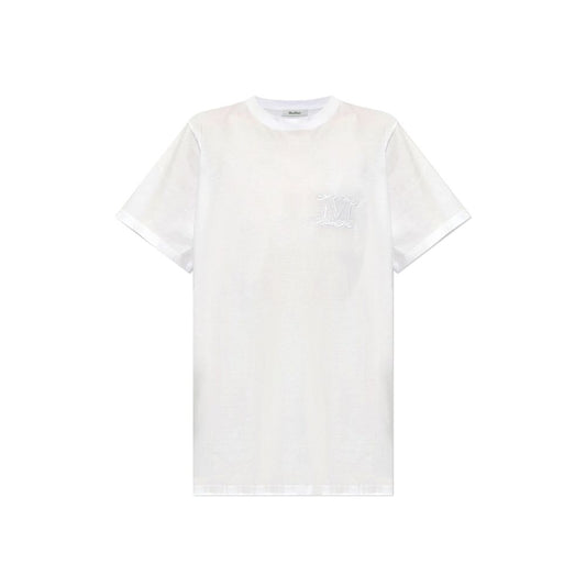 Max Mara White Cotton T-Shirt