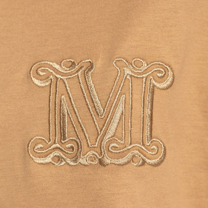 Max Mara Brown Cotton T-Shirt
