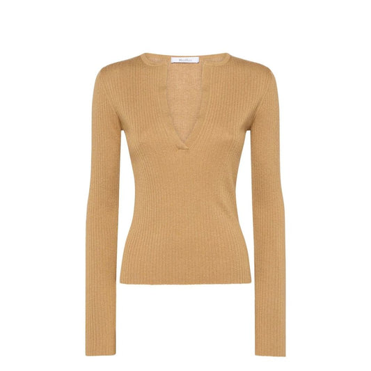 Max Mara Brown Cashmere Sweatshirt
