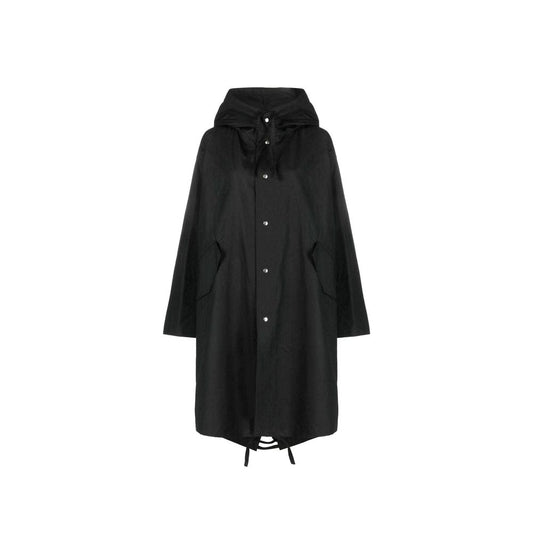 Jil Sander Black Cotton Parka
