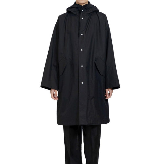 Jil Sander Black Cotton Parka
