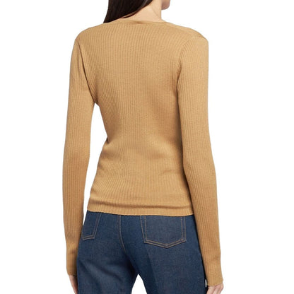 Max Mara Brown Cashmere Sweatshirt