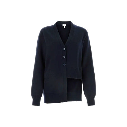 Loewe Blue Cashmere Cardigan
