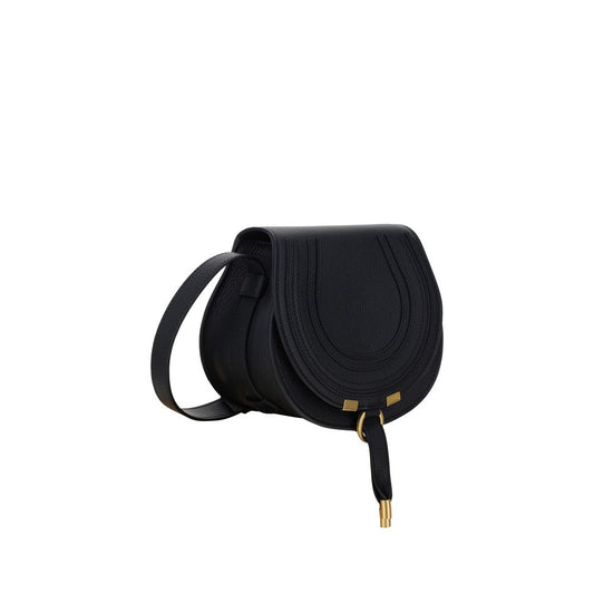 Chloé Black Calf Leather Bos Taurus Shoulder Bag