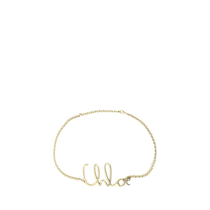 Chloé Gold Brass Thin Belt