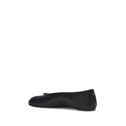 Margiela Black Lamb Ovis Aries Aries Ballet Flats
