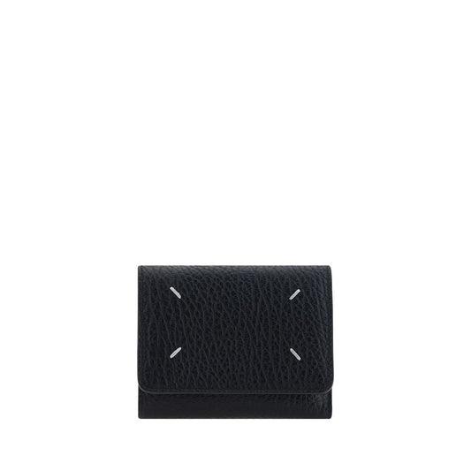 Margiela Black Calf Leather Bos Taurus Wallet