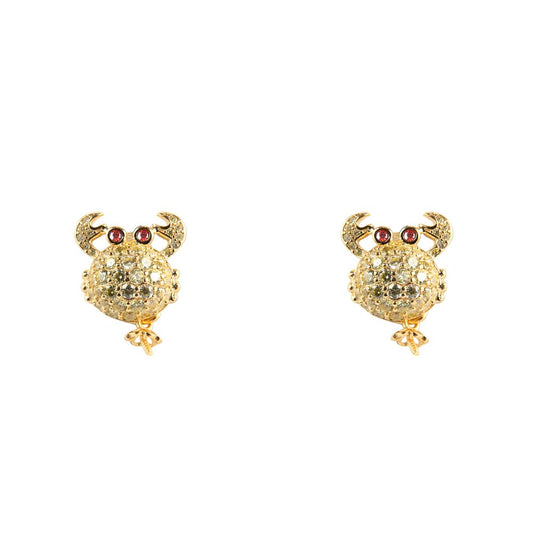 Lancaster Gold Silver Earrings