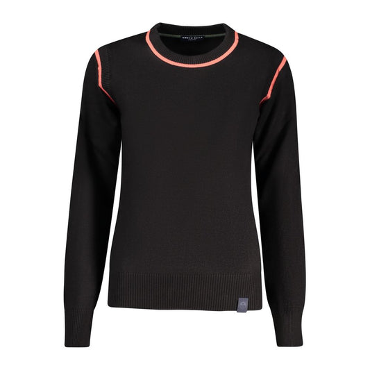 North Sails Nero Viscosa Women Sweater