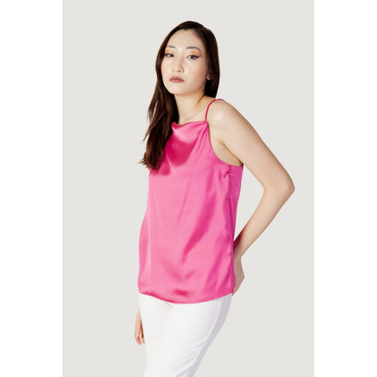 Hanny Deep Multicolor Polyester Tank Tops