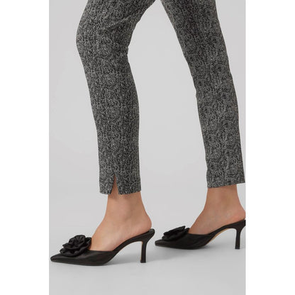 Aware Black Viscose Casual Pants