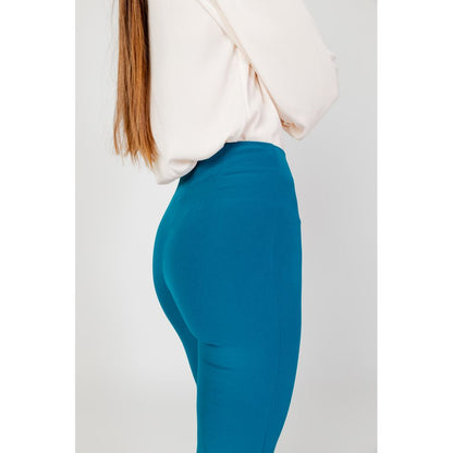 Hanny Deep Black Polyester Pants