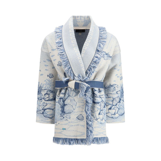 Cardigan in lana multicolore Alanui