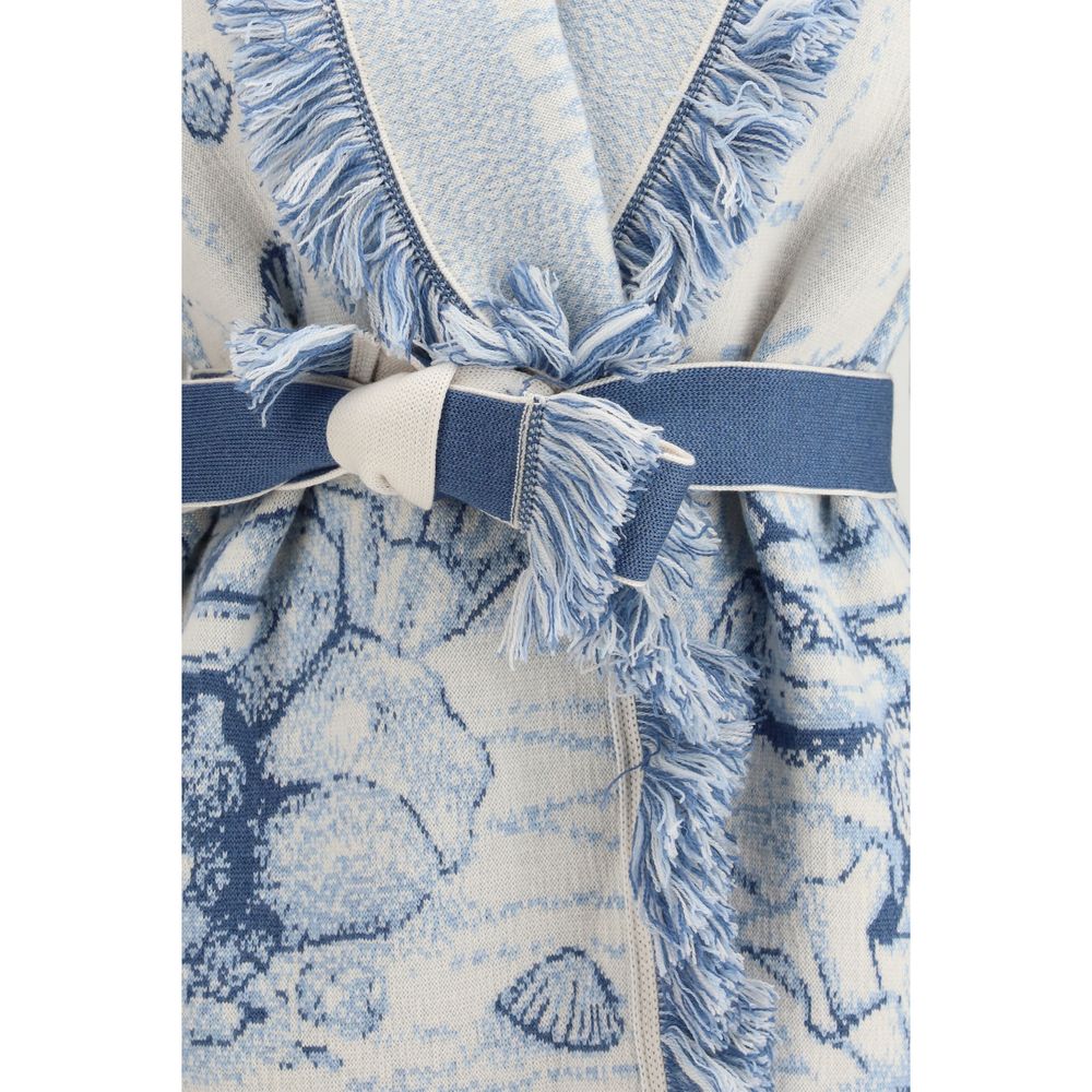 Cardigan in lana multicolore Alanui