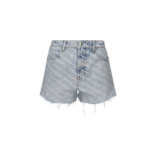 Bermuda blu in cotone Alexander Wang