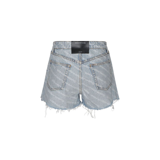 Bermuda blu in cotone Alexander Wang