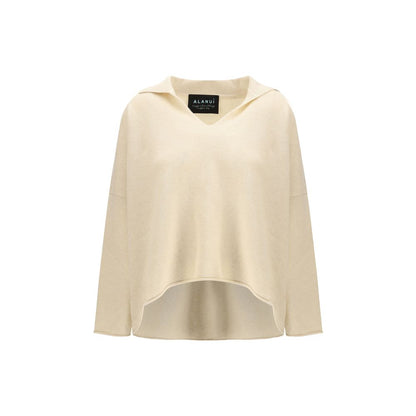 Maglione in cashmere beige Alanui