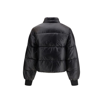 Ganni Black Nylon Coat