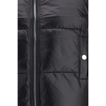 Ganni Black Nylon Coat