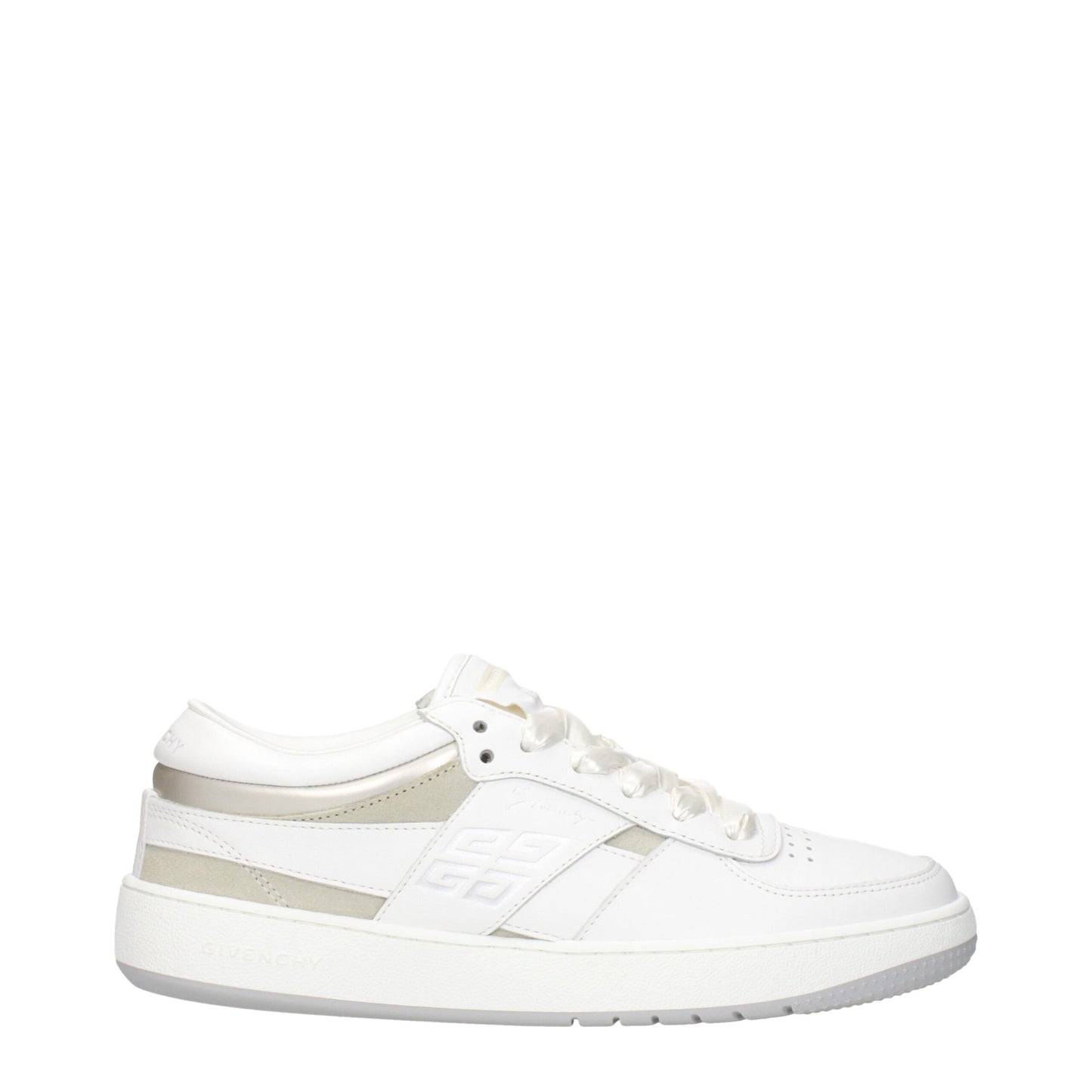 Givenchy White Leather Low Top Sneakers