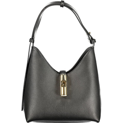 Furla Nero Pelle Women Handbag