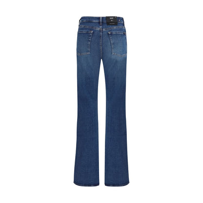 Jeans bootcut in cotone blu 7FOR