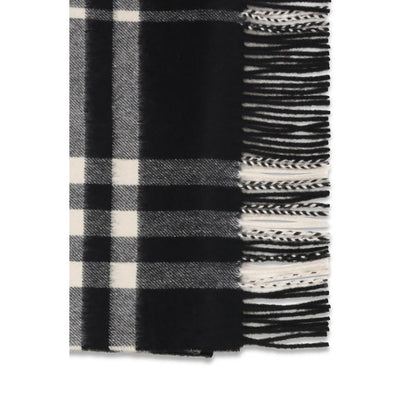 Burberry Black Cashmere Scarf