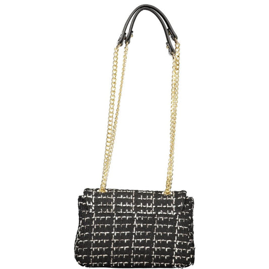 Mario Valentino Black Polyurethane Women Handbag