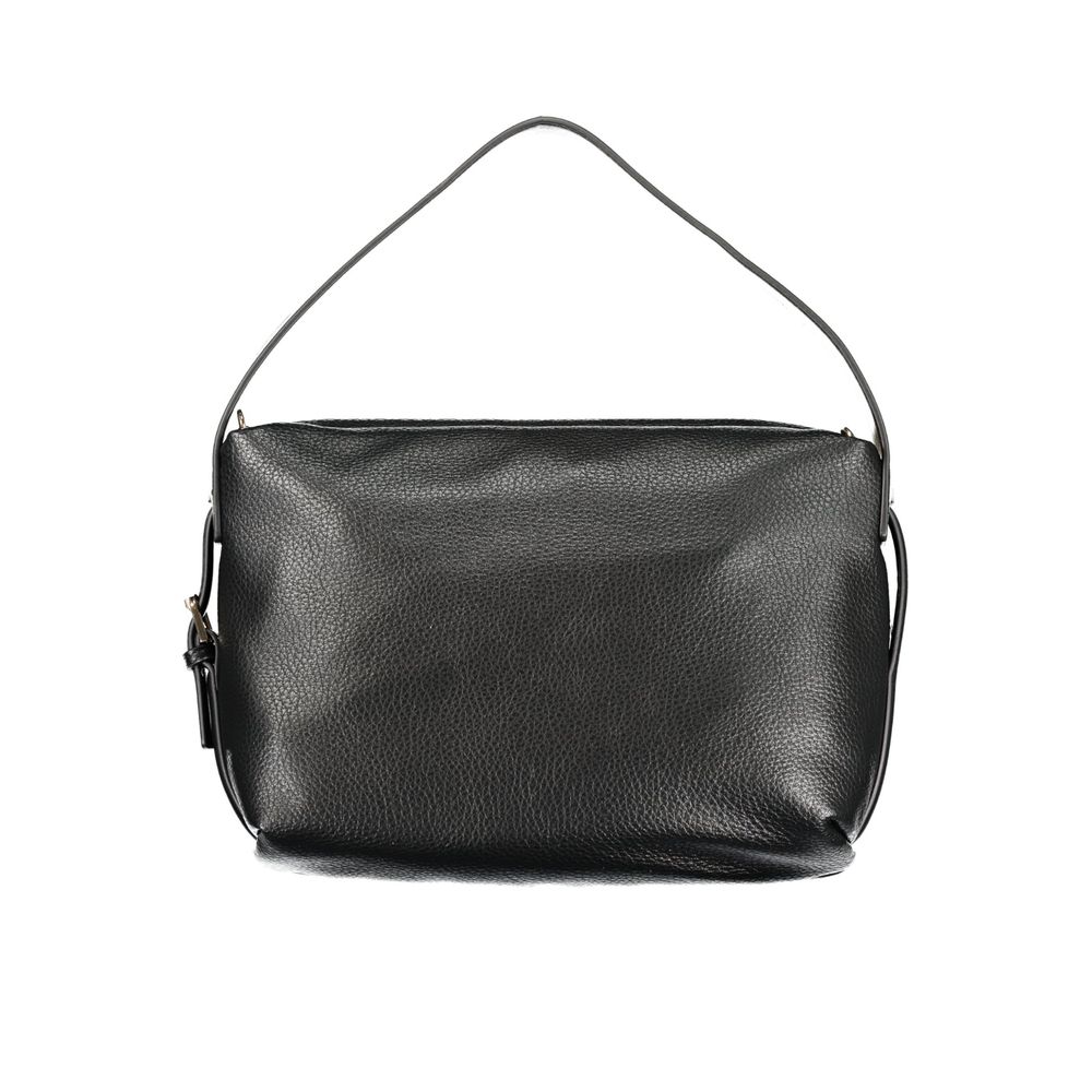 Mario Valentino Nero Polyurethane Women Shoulder Bag