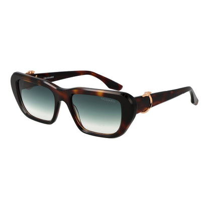 Trussardi Brown Acetate Sunglasses